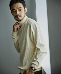 JUN STANDARD PICKS（ジュンスタンダードピックス）の「前身ケーブルモックネックニット（ニット/セーター）」