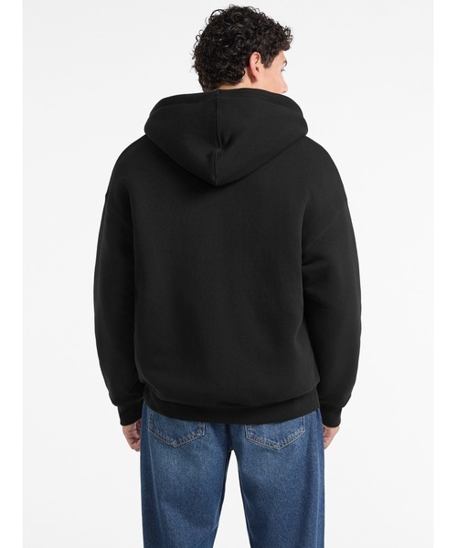 GUESS JEANS（ゲスジーンズ）の「GUESS JEANS Over Full Zip Track Jacket パーカー ジップアップ （パーカー・メンズ・ブラック/グレー・LARGE/MEDIUM/X-LARGE/SMALL）」の6枚目の写真