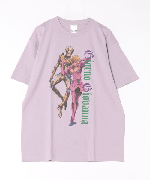 Rendez-Vous(ランデヴー)の「【 ジョジョの奇妙な冒険 】 プリントTシャツ 25W10(Tシャツ/カットソー・レディース・ブルー/オフホワイト/パープル/グレー/ホワイト/ライトグレー/ライトブルー/ストーン/アイボリー/ライトグリーン・LARGE/X-LARGE)」の10枚目の写真