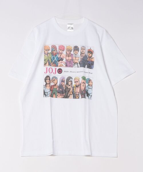Rendez-Vous(ランデヴー)の「【 ジョジョの奇妙な冒険 】 プリントTシャツ 25W10(Tシャツ/カットソー・レディース・ブルー/オフホワイト/パープル/グレー/ホワイト/ライトグレー/ライトブルー/ストーン/アイボリー/ライトグリーン・LARGE/X-LARGE)」の3枚目の写真