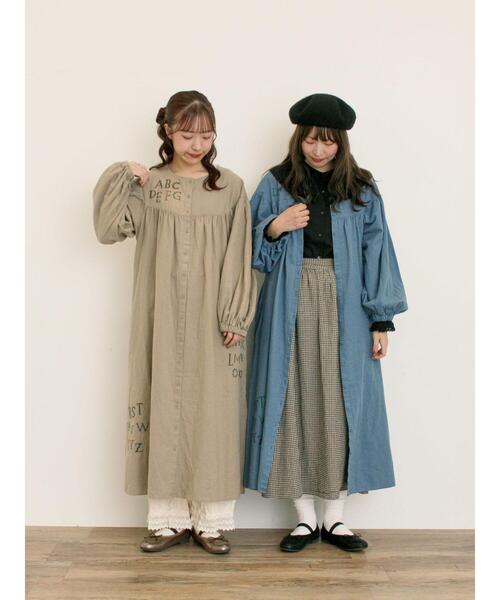 セール】【マカベアリス×Samansa Mos2】刺繍ワンピース《S/Mサイズ