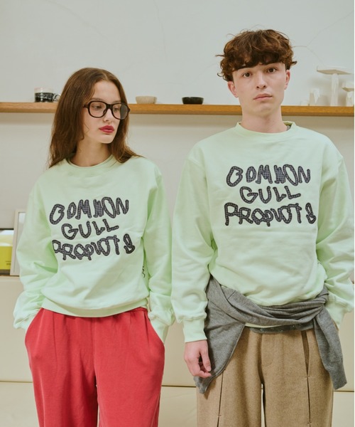 ブランコに乗ったcommon gull products. sweat（スウェット）｜common