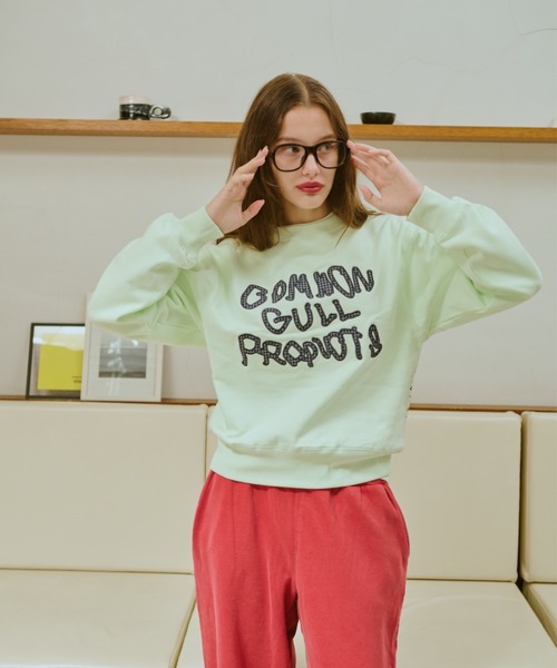 ブランコに乗ったcommon gull products. sweat（スウェット）｜common