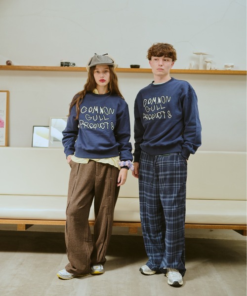 ブランコに乗ったcommon gull products. sweat（スウェット）｜common