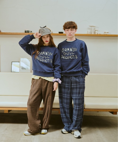 ブランコに乗ったcommon gull products. sweat（スウェット）｜common