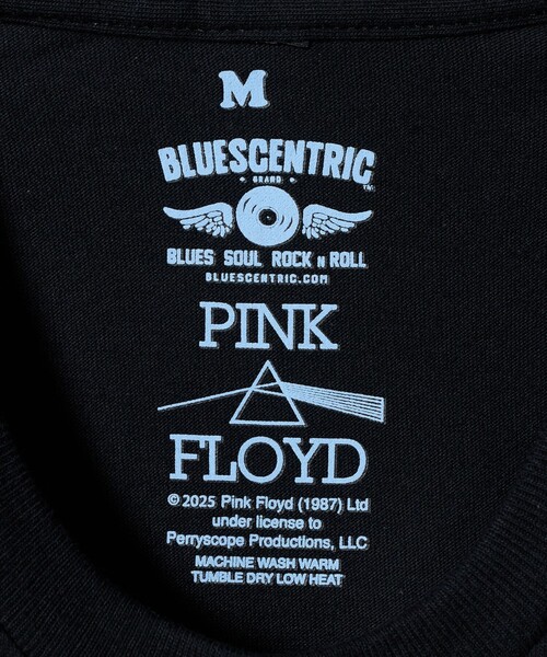 ASTRAET（アストラット）の「＜BLUESCENTRIC＞PINK FLOYD D/SIDE Tシャツ（Tシャツ/カットソー・レディース・ブラック・M）」の8枚目の写真