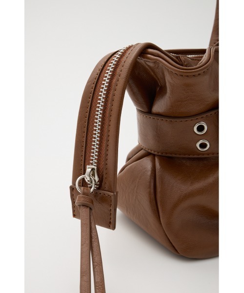 MOUSSY（マウジー）の「BELTED SQUARE トートバッグ（トートバッグ・レディース・ブラウン/ブラック/カーキ・FREE）」の12枚目の写真