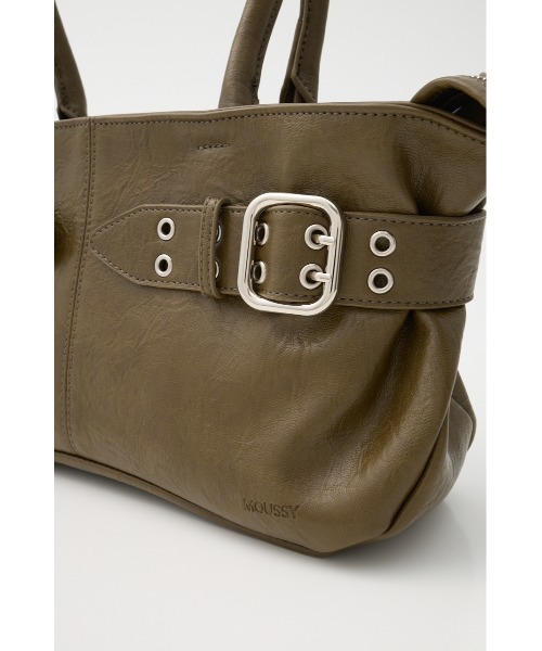 MOUSSY（マウジー）の「BELTED SQUARE トートバッグ（トートバッグ・レディース・ブラウン/ブラック/カーキ・FREE）」の20枚目の写真