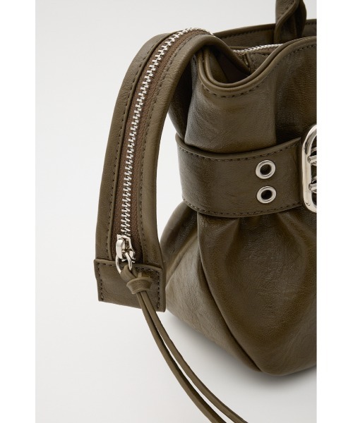 MOUSSY（マウジー）の「BELTED SQUARE トートバッグ（トートバッグ・レディース・ブラウン/ブラック/カーキ・FREE）」の21枚目の写真