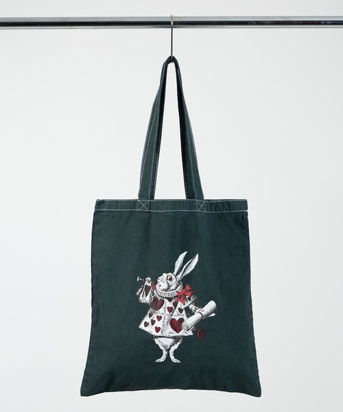 salle de bal(サルデバル)の「【 不思議の国のアリス 】 マクラミンアリス ピグメントトートバッグ WNI(トートバッグ・レディース・その他6/その他4/その他7/その他8/その他1/その他2/その他3/その他5・FREE)」の1枚目の写真