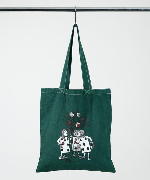 salle de bal(サルデバル)の「【 不思議の国のアリス 】 マクラミンアリス ピグメントトートバッグ WNI(トートバッグ・レディース・その他6/その他4/その他7/その他8/その他1/その他2/その他3/その他5・FREE)」の6枚目の写真