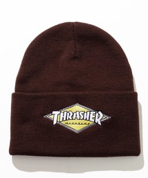 THRASHER（スラッシャー）の「【THRASHER/スラッシャー】ダイヤロゴ リブニットワッチ（ニットキャップ/ビーニー）」