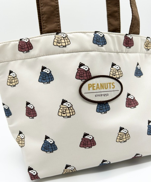 SNOOPY(スヌーピー)の「PEANUTS/ピーナッツ ほっこりウィンターシリーズ トートバッグ(トートバッグ・レディース・アイボリー/チャコールグレー・ONE SIZE)」の13枚目の写真