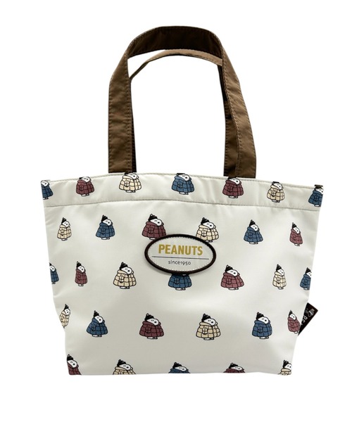 SNOOPY(スヌーピー)の「PEANUTS/ピーナッツ ほっこりウィンターシリーズ トートバッグ(トートバッグ・レディース・アイボリー/チャコールグレー・ONE SIZE)」の10枚目の写真