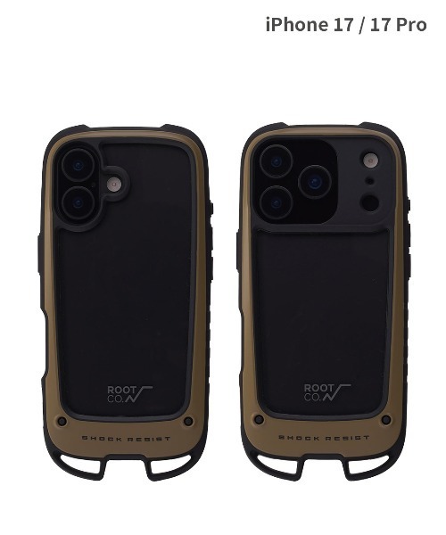 iPhone 17/17 Pro 専用 ROOT CO. GRAVITY Shock Resist Case +Hold