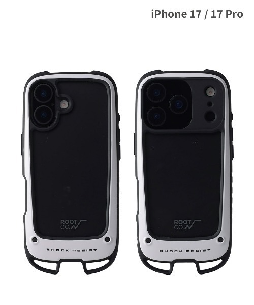 iPhone 17/17 Pro 専用 ROOT CO. GRAVITY Shock Resist Case +Hold