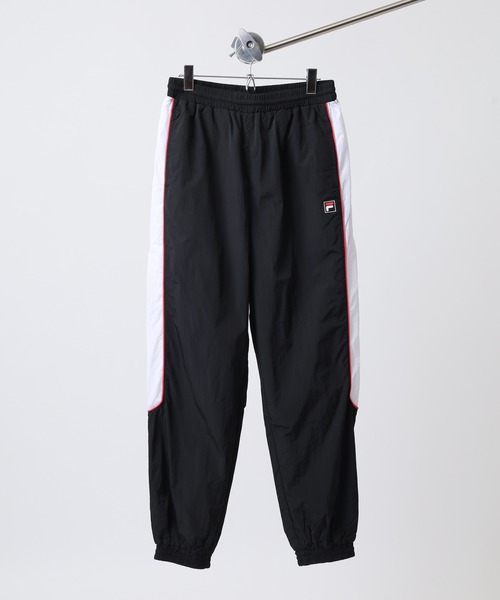 FILA(フィラ)の「FILA LINE TRACK PANTS NYLON フィラ ナイロン トラックパンツ(その他パンツ・レディース・ブラック/ブルー/ライトグリーン・XL/L/M)」の5枚目の写真