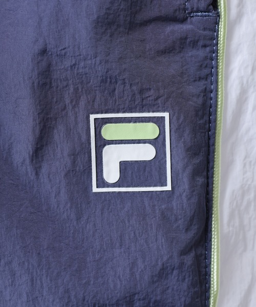 FILA(フィラ)の「FILA LINE TRACK PANTS NYLON フィラ ナイロン トラックパンツ(その他パンツ・レディース・ブラック/ブルー/ライトグリーン・XL/L/M)」の11枚目の写真