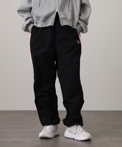FILA(フィラ)の「FILA LINE TRACK PANTS NYLON フィラ ナイロン トラックパンツ(その他パンツ・レディース・ブラック/ブルー/ライトグリーン・XL/L/M)」の17枚目の写真