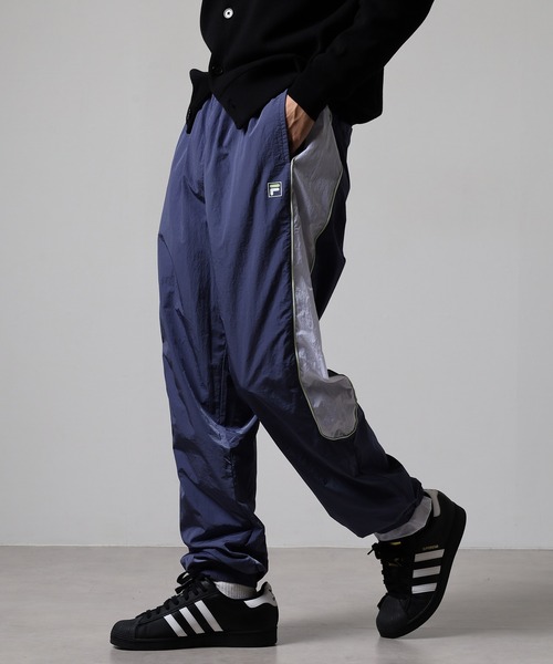 FILA LINE TRACK PANTS NYLON フィラ ナイロン トラックパンツ（その他