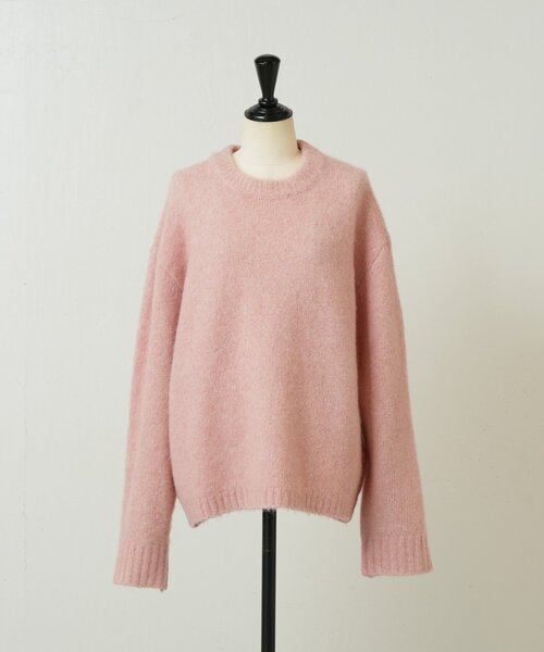 《UMARMUNG》2WAYスリーブボタンニット
