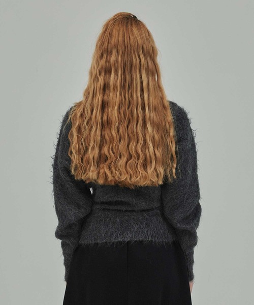 HARUNOBUMURATA/ハルノブムラタ】IRENA/ボウタイシャギーニットプル