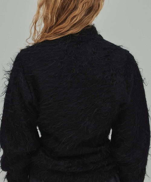 HARUNOBUMURATA/ハルノブムラタ】IRENA/ボウタイシャギーニットプル