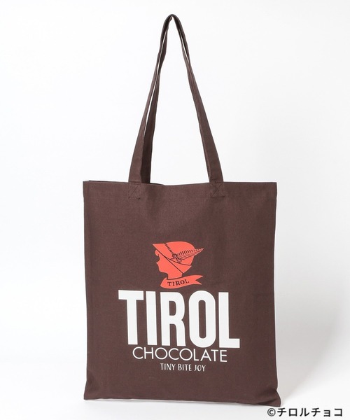 LEPSIM(レプシィム)の「【OPEN記念/チロルチョコ×LEPSIM】アソートトート 603859(トートバッグ・レディース・オレンジ/ブラウン/アイボリー・ONE SIZE)」の1枚目の写真