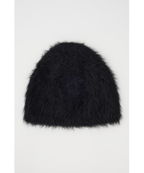 LAGUA GEM(ラグアジェム)の「SHELL LIKE BUTTON ビーニー(ニットキャップ/ビーニー・レディース・ブラック/チャコールグレー・FREE)」の3枚目の写真