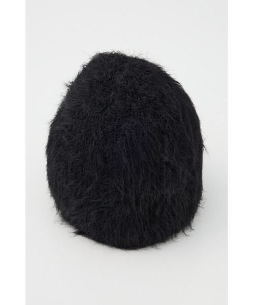 LAGUA GEM(ラグアジェム)の「SHELL LIKE BUTTON ビーニー(ニットキャップ/ビーニー・レディース・ブラック/チャコールグレー・FREE)」の7枚目の写真