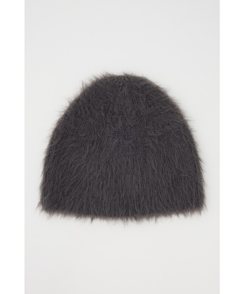 LAGUA GEM(ラグアジェム)の「SHELL LIKE BUTTON ビーニー(ニットキャップ/ビーニー・レディース・ブラック/チャコールグレー・FREE)」の8枚目の写真