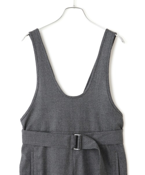 ADAM ET ROPE'(アダムエロペ)の「コクーンロンパース(つなぎ/オールインワン・レディース・チャコールグレー/ダークブラウン・36/38)」の4枚目の写真