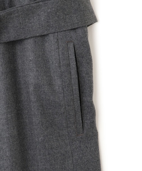 ADAM ET ROPE'(アダムエロペ)の「コクーンロンパース(つなぎ/オールインワン・レディース・チャコールグレー/ダークブラウン・36/38)」の7枚目の写真