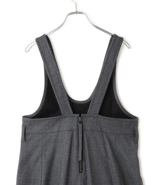 ADAM ET ROPE'(アダムエロペ)の「コクーンロンパース(つなぎ/オールインワン・レディース・チャコールグレー/ダークブラウン・36/38)」の10枚目の写真