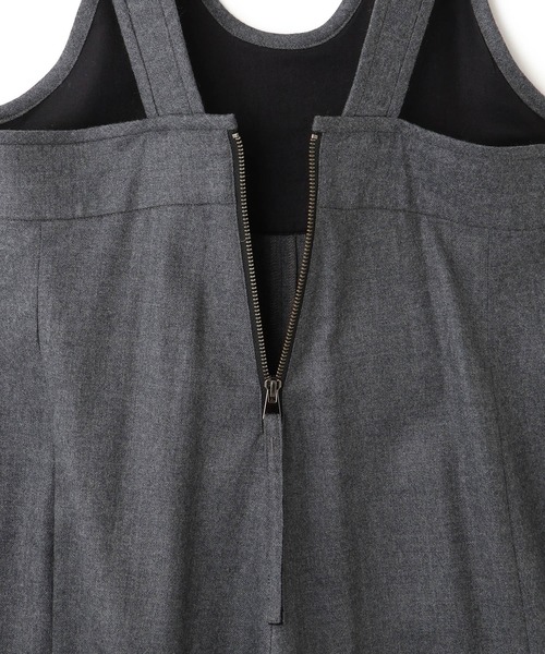 ADAM ET ROPE'(アダムエロペ)の「コクーンロンパース(つなぎ/オールインワン・レディース・チャコールグレー/ダークブラウン・36/38)」の11枚目の写真