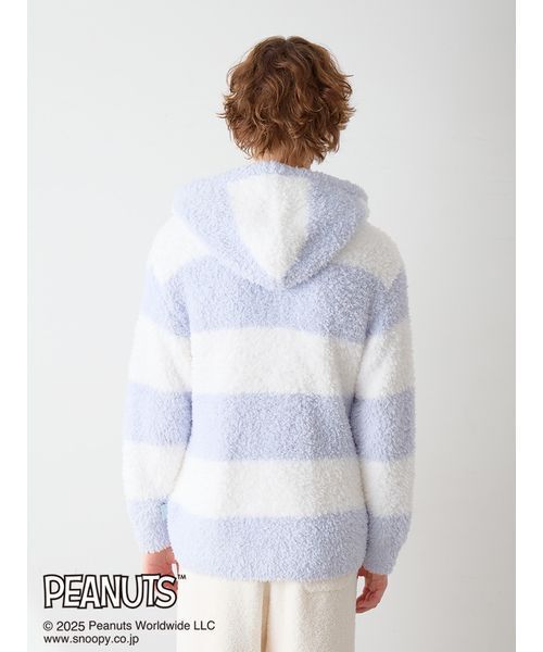 セール】【PEANUTS】【UNISEX】オリジナルアート ジャガードパーカ
