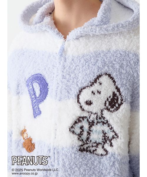 セール】【PEANUTS】【UNISEX】オリジナルアート ジャガードパーカ