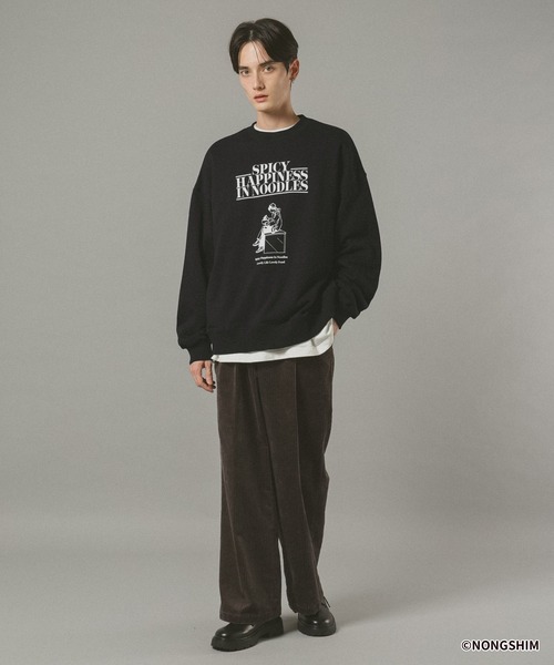 辛ラーメン】コラボ/イラストスウェット（スウェット）｜RAGEBLUE