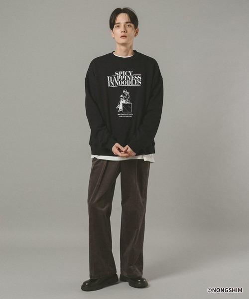 辛ラーメン】コラボ/イラストスウェット（スウェット）｜RAGEBLUE