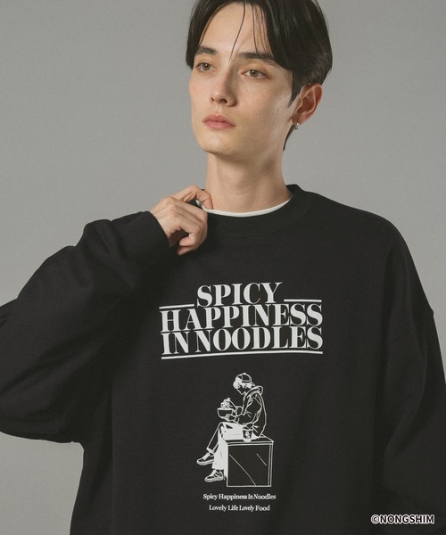 辛ラーメン】コラボ/イラストスウェット（スウェット）｜RAGEBLUE