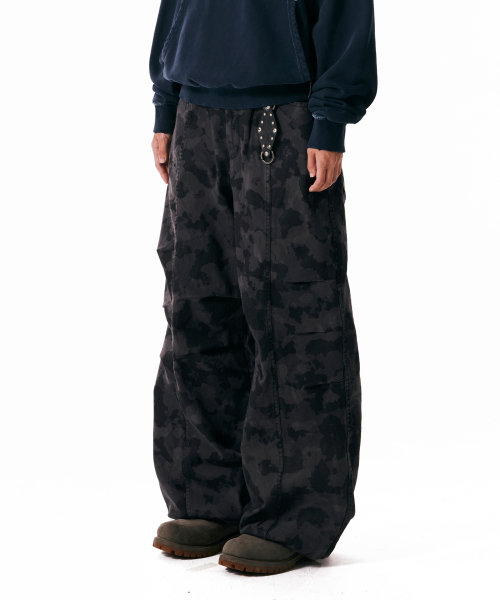 AAKAM（アーカム）の「Painted Military Cargo Pants (Khaki)（その他