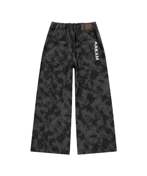 AAKAM（アーカム）の「Knee Pin-tuck Camouflage Twill Pants (Black)（その他パンツ・レディース・その他・0/1/2）」の5枚目の写真