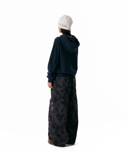 AAKAM（アーカム）の「Knee Pin-tuck Camouflage Twill Pants (Black)（その他パンツ・レディース・その他・0/1/2）」の8枚目の写真