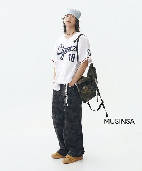 AAKAM（アーカム）の「Knee Pin-tuck Camouflage Twill Pants (Black)（その他パンツ・レディース・その他・0/1/2）」の19枚目の写真