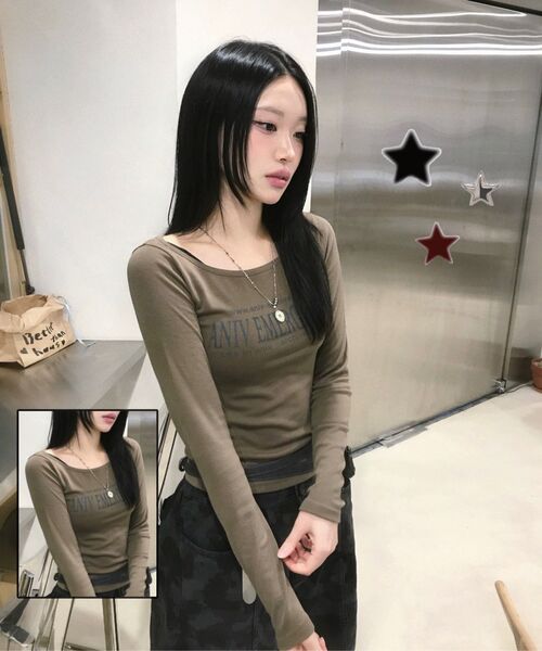 セール】Knee Pin-tuck Camouflage Twill Pants (Black)（その他パンツ