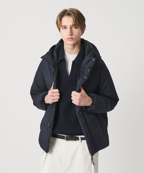 小松マテーレ リラックス フード ダウンジャケット 700FP 撥水機能