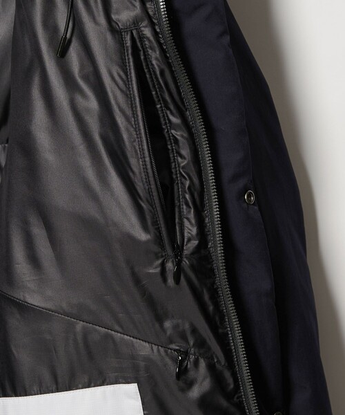 BEAUTY&YOUTH UNITED ARROWS（ビューティーアンドユースユナイテッドアローズ）の「小松マテーレ リラックス フード ダウンジャケット 700FP 撥水機能（ダウンジャケット/コート・メンズ・ネイビー/ブラック・S/M/L/XL）」の22枚目の写真