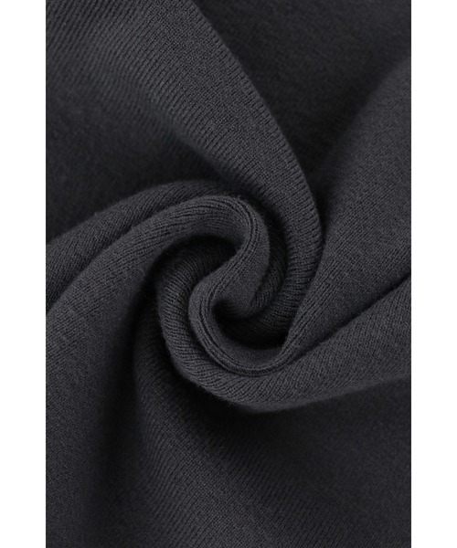 ALEXIA STAM（アリシアスタン）の「Half Zip Knit Long Dress /ハーフジップニットワンピ（ワンピース・レディース・ブラック/グレー・M/S）」の21枚目の写真