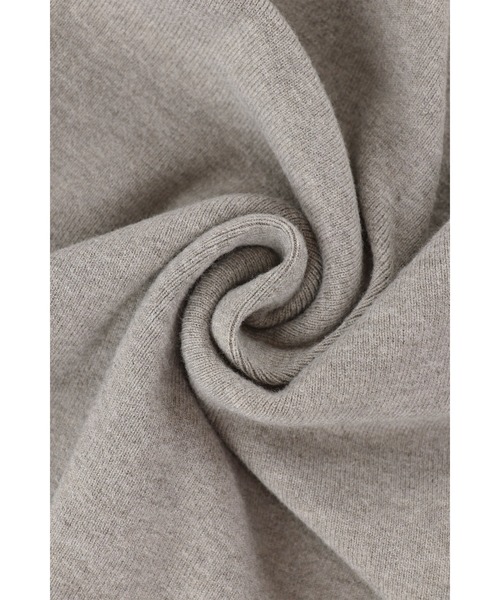 ALEXIA STAM（アリシアスタン）の「Half Zip Knit Long Dress /ハーフジップニットワンピ（ワンピース・レディース・ブラック/グレー・M/S）」の5枚目の写真