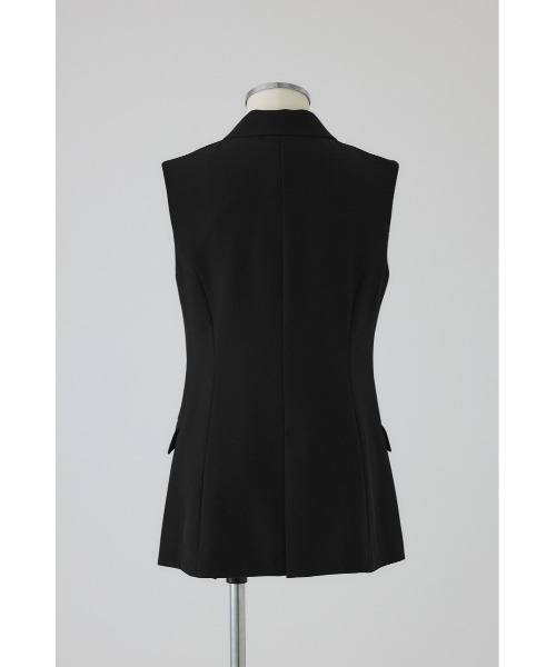 RIM.ARK（リムアーク）の「Classy sleeveless tops クラッシースリーブレストップス（シャツ/ブラウス・レディース・ライトカーキ/ダークネイビー/ブラック・FREE）」の12枚目の写真